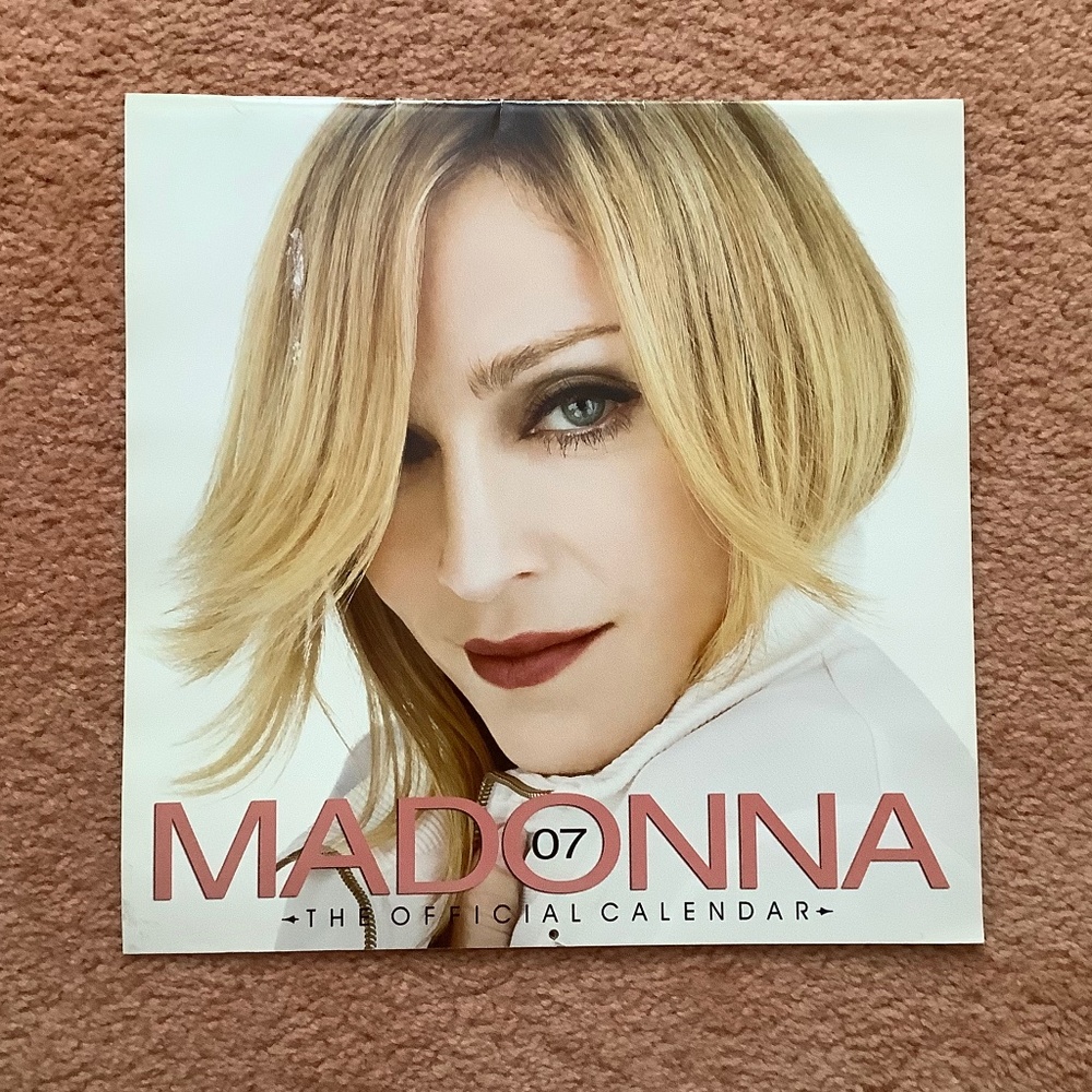 Madonna Official 2007 Calendar Confessions Tour